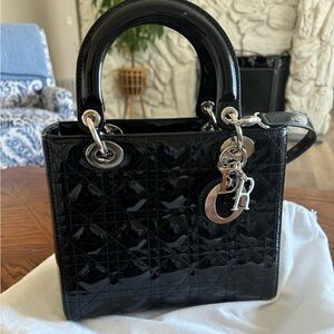 Lady Dior bag medium in excellent condition maybe used a handful of times.